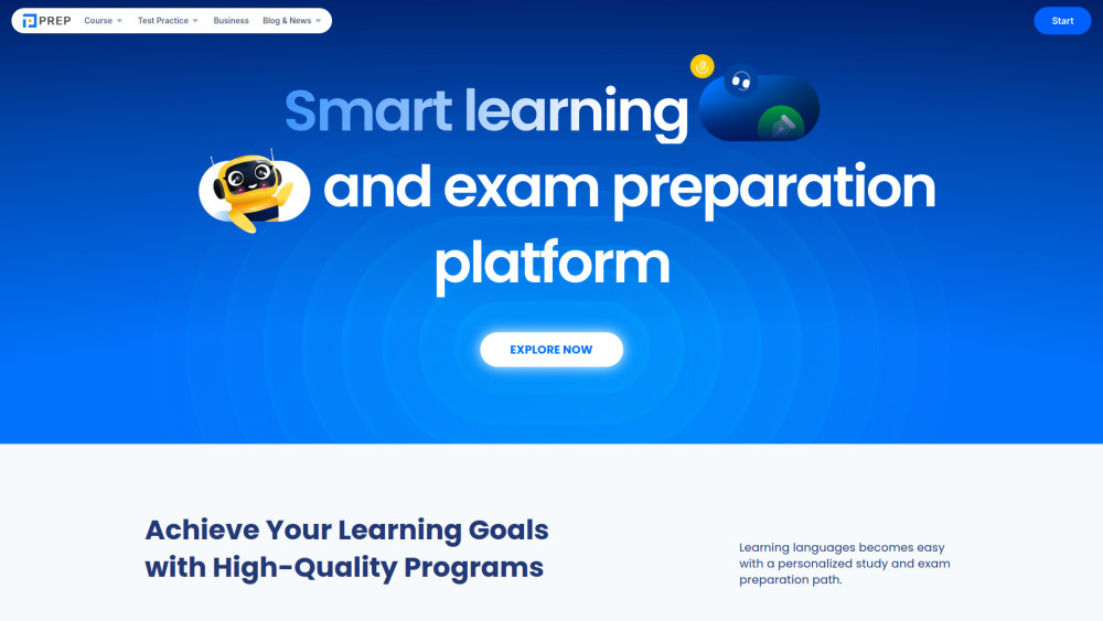 Prep Edu product preview